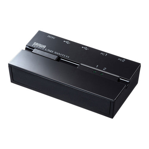 サンワサプライ USB2.0 USB切替器(2回路/ハブ/マグネット付) SW-US22HMG