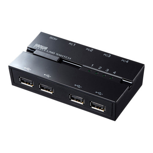 サンワサプライ USB2.0 USB切替器(4回路/ハブ/マグネット付) SW-US44HMG