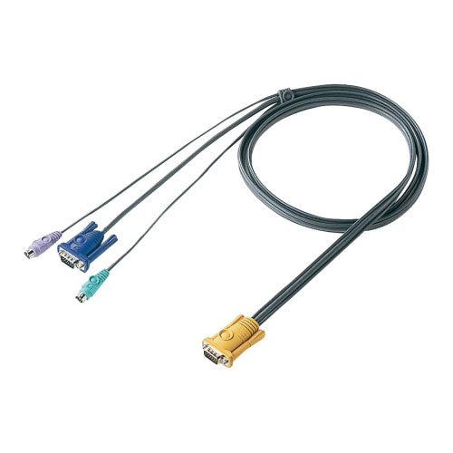 サンワサプライ 1.8m パソコン自動切替器用ケーブル SW-KLP180N