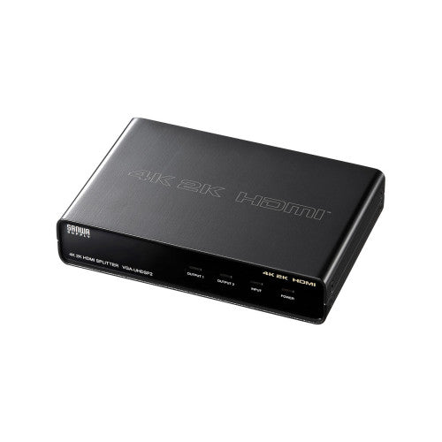 サンワサプライ 4K/60Hz対応HDMI分配器(2分配) VGA-UHDSP2