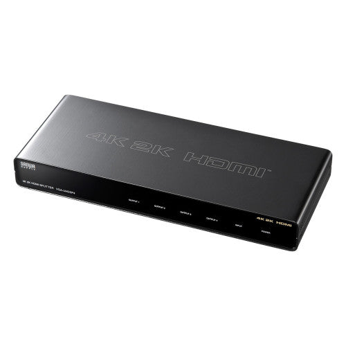 サンワサプライ 4K/60Hz対応HDMI分配器(4分配) VGA-UHDSP4