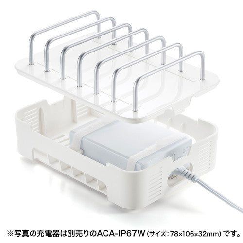 サンワサプライ 140x190x86mm タブレット・スマートフォンスタンド PDA-STN21WN2