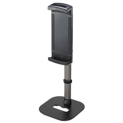 サンワサプライ 150x150x458mm モニタータブレットスタンド(伸縮式) PDA-STN83BK