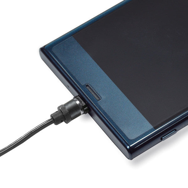 サンワサプライ 1.0m マグネット脱着式ケーブル(C-A/タブレット用) KU-MGDCA1