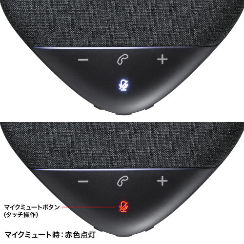 サンワサプライ 会議用Bluetoothスピーカーフォン(USB対応) MM-BTMSP5