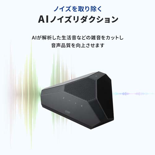 サンワサプライ 会議用スピーカーフォン(ワイヤレス/USB対応) MM-WLMSP2