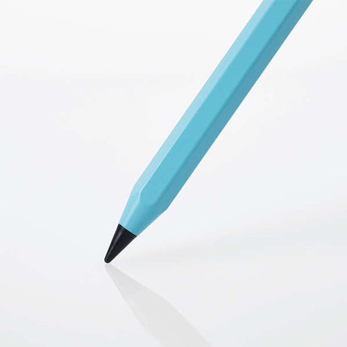 エレコム φ10x160mm 鉛筆型タッチペン(iPad/充電/ブルー) P-TPACAPEN01BU