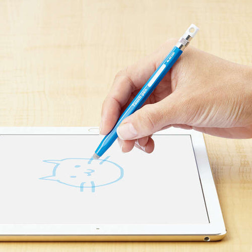 エレコム φ7x120mm 非通電タッチペン(ブルー) P-TPENSEBU