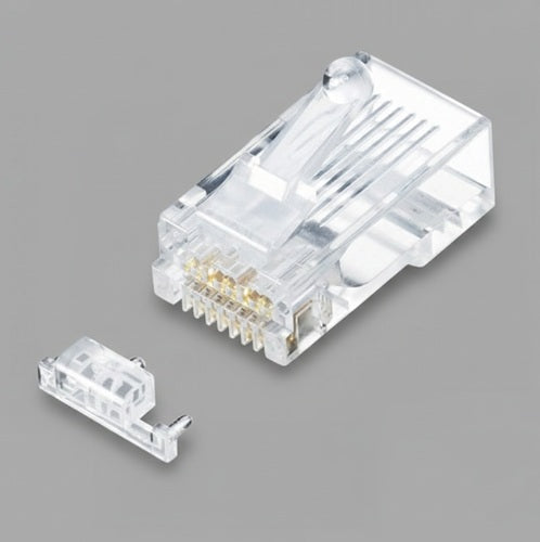 サンワサプライ LANケーブル用コネクター (CAT6A/単線用/10個) ADT-6ARJ-10