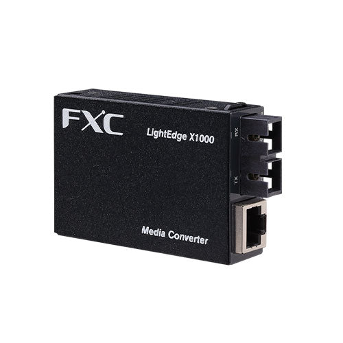 FXC ギガビット対応メディアコンバータ(2芯タイプ/MMF・SMF) LEX1852-10