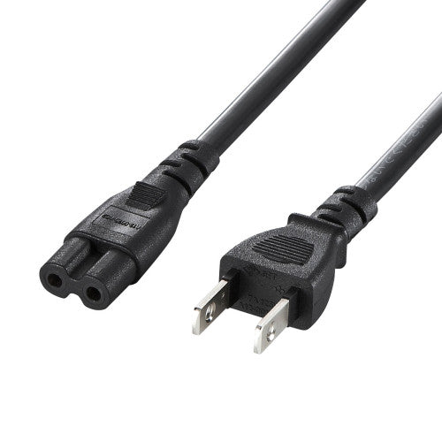 サンワサプライ AC125V/7A ノートPC用電源コード(2P/2m) KB-DM2S-2