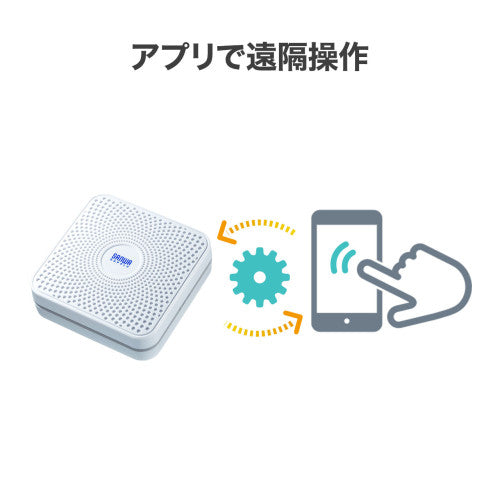 サンワサプライ 72x72x23mm BLEビーコン(大容量バッテリ/3個) MM-BLEBC4