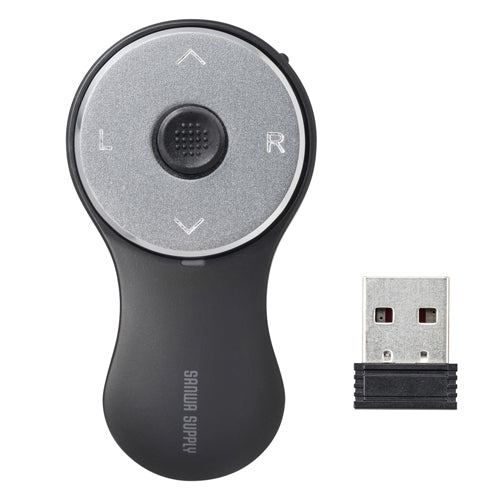 サンワサプライ プレゼンテーションマウス(リング型) MA-WRING3BK