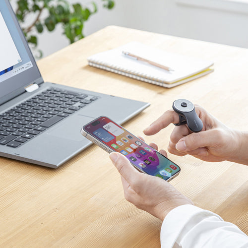 サンワサプライ プレゼンテーションマウス(リング型) MA-WRING3BK