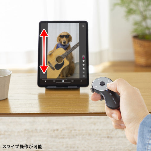 サンワサプライ Bluetoothプレゼンテーションマウス(リング型/スクロール付) MA-BTRING5BK