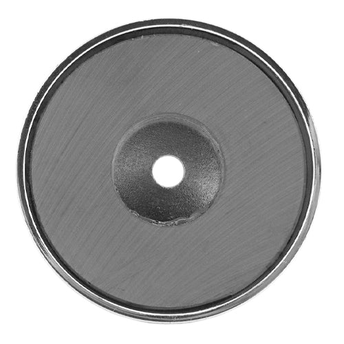 ESCO(エスコ) φ52x7.7mm マグネット(フェライト/5mm穴付) EA781GC-102