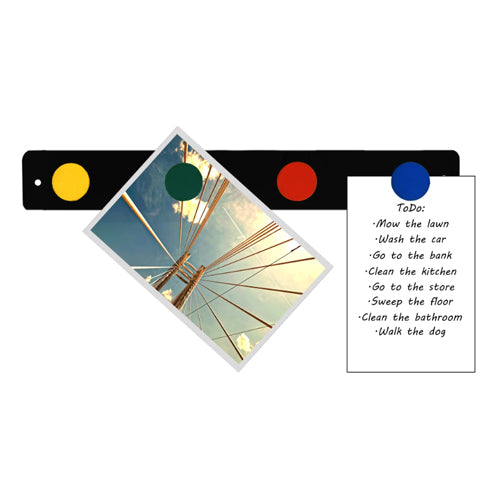 ESCO(エスコ) 50x355mm マグネットバー(白/ラバーマグネット付) EA781GC-152