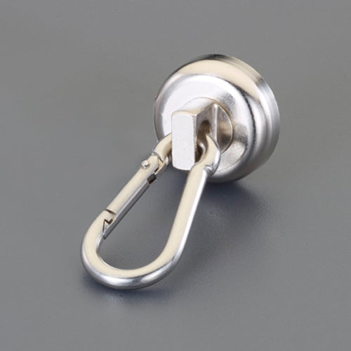 ESCO(エスコ) φ25mm/17kg カラビナフック(マグネット付) EA781GM-21
