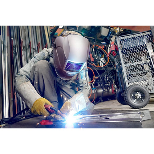 スター電器製造(SUZUKID) #4-#13 自動遮光溶接面(ブルーフィルター/ワイド) EB-200B