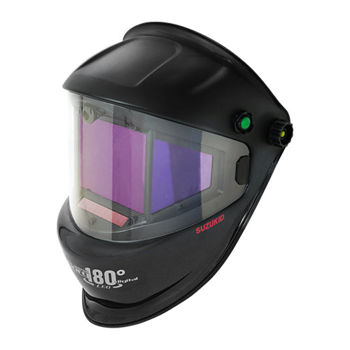 スター電器製造(SUZUKID) #2.5-#12 自動遮光溶接面(3面フィルター/LED付) B-300PWDL