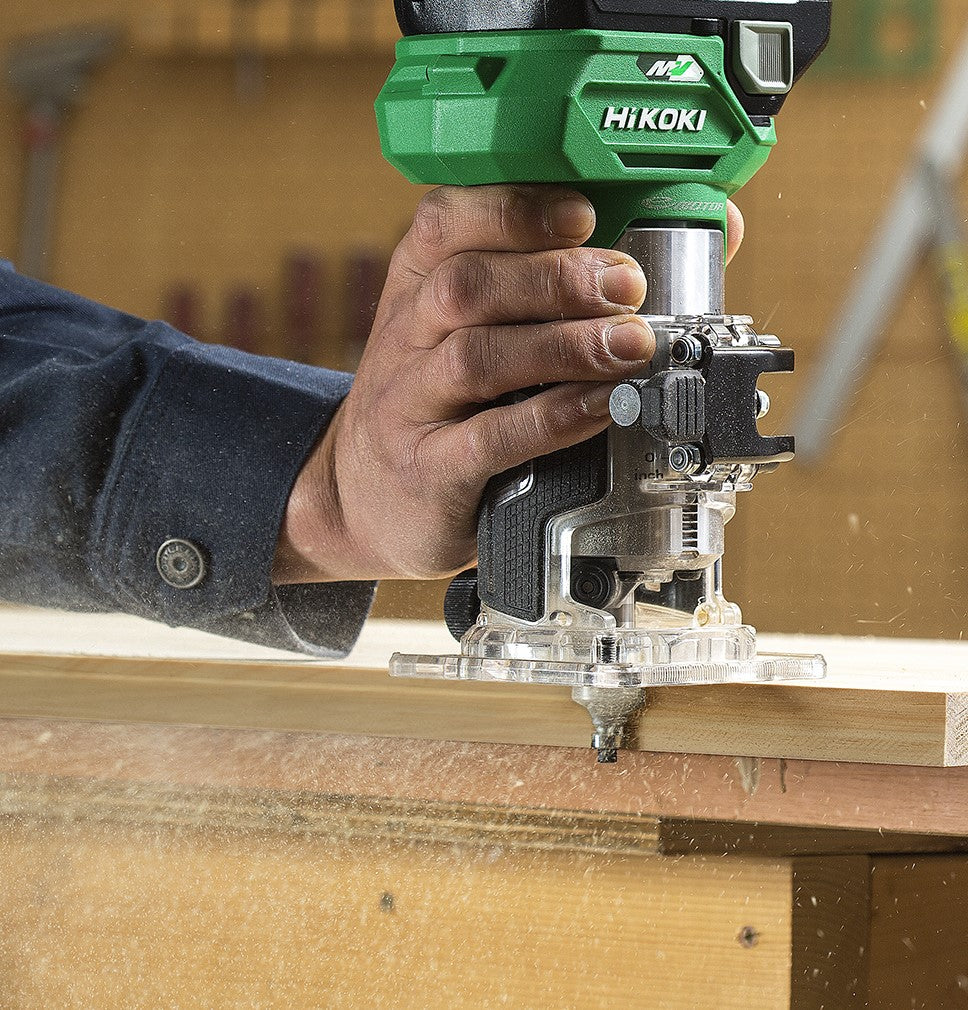 HiKOKI DC36V/6・8mm トリマー(充電式) M3608DA (XPZ)