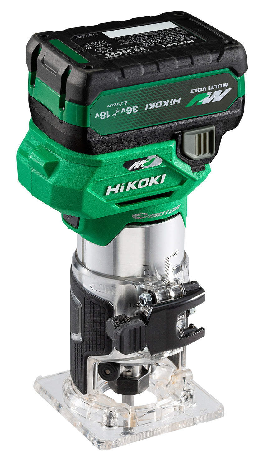 HiKOKI DC36V/6・8mm トリマー(充電式) M3608DA (XPZ)