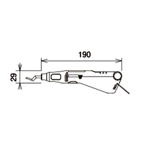 キソパワーツール DC 3.7V ペン型サンダー(充電式) 26580