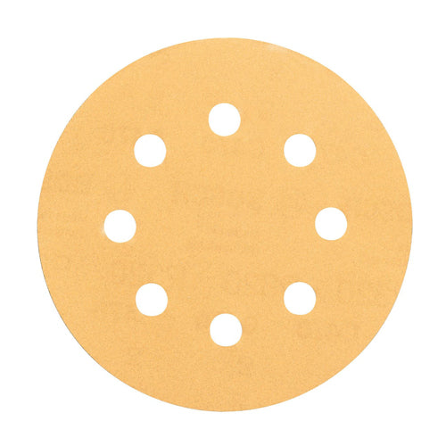 ボッシュ #100/125mm 穴付ディスクペーパー(マジック式/5枚) 2608900806