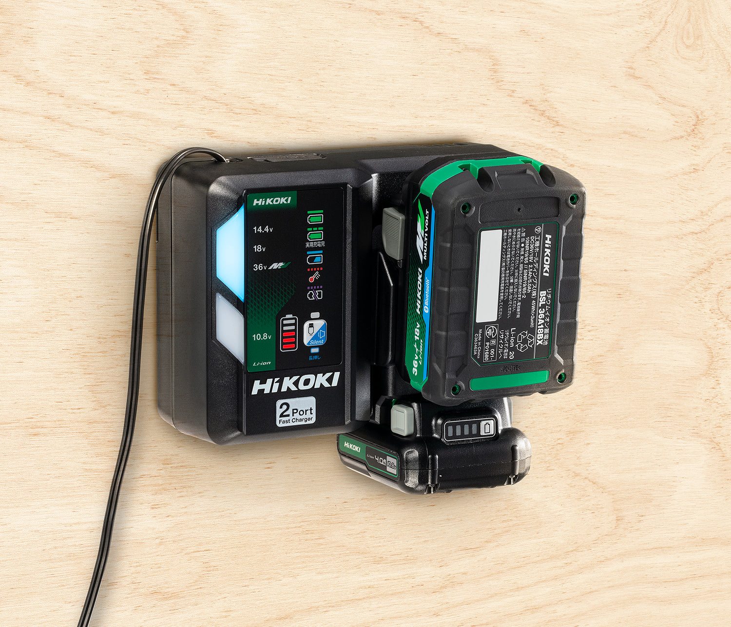 HiKOKI 10.8-36V・マルチボルト 急速充電器 UC18YDML