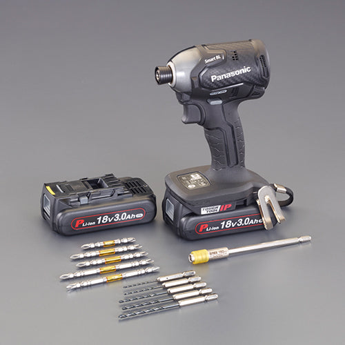 パナソニック DC18.0V インパクトドライバーセット(充電式) EZ76A1PN2G-B※ESCOオリジナルセット品