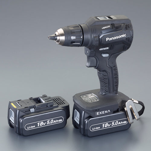 パナソニック DC18.0V/5.0Ah ドライバードリル(黒/充電式) EZ1DD4J18D-B