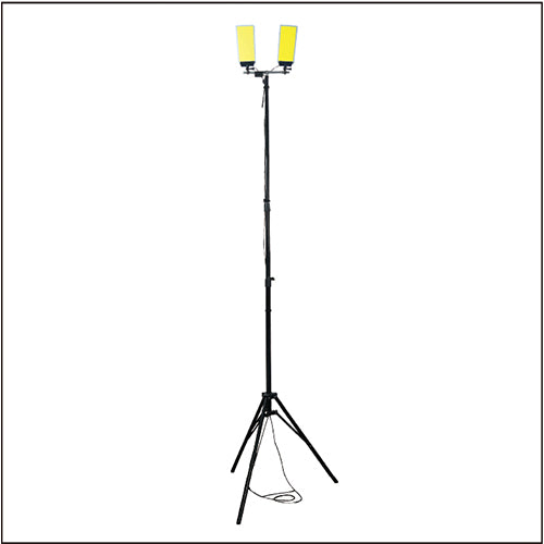 ヤザワコーポレーション AC100V/70Wx2灯 作業灯/LED(スタンド付) SL006