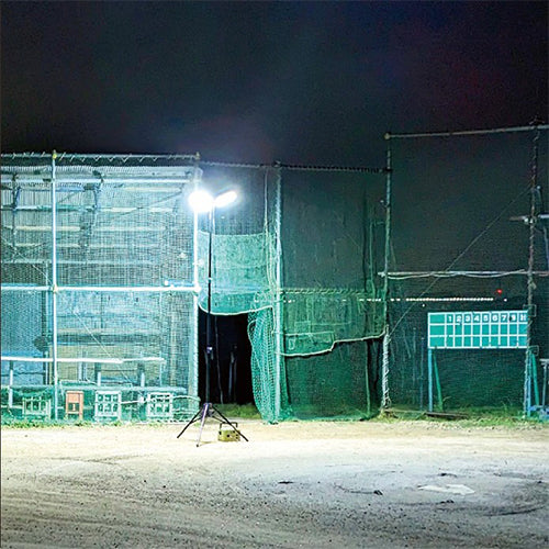 ヤザワコーポレーション AC100V/70Wx2灯 作業灯/LED(スタンド付) SL006