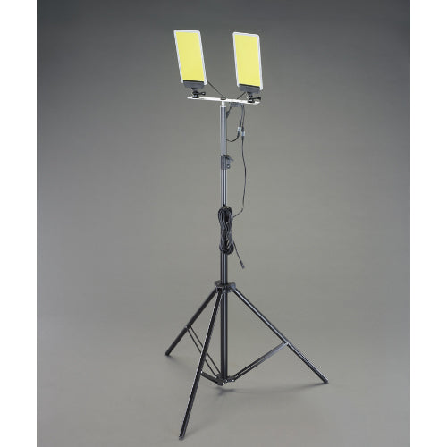 ヤザワコーポレーション AC100V/70Wx2灯 作業灯/LED(スタンド付) SL006