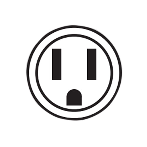 日動工業 AC100V/12A/0.5m センサーコード(防雨型/アース付) SSW-0.5E