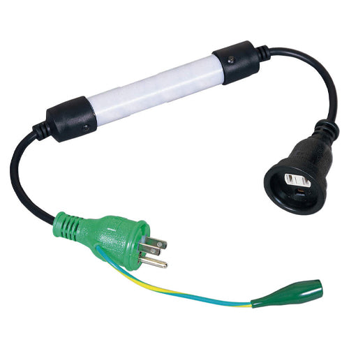 日動工業 AC100V/12A/0.5m センサーコード(防雨型/アース付) SSW-0.5E