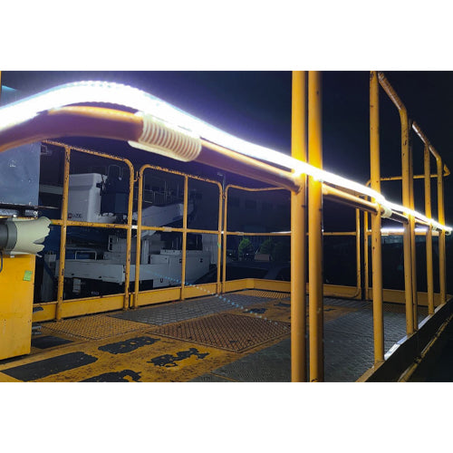 日動工業 AC100V/117W/10m LEDチューブライト(両面/連結型) LECN-R10LA-W