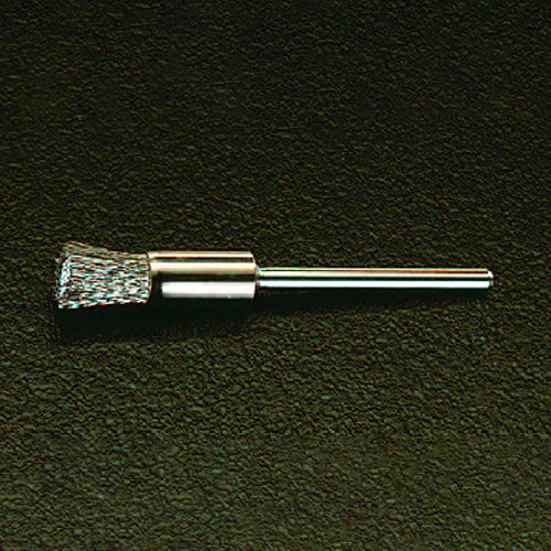 ミニター 8mm /3.0mm軸 エンド型軸付ブラシ(ステンレス/10本) FC4572