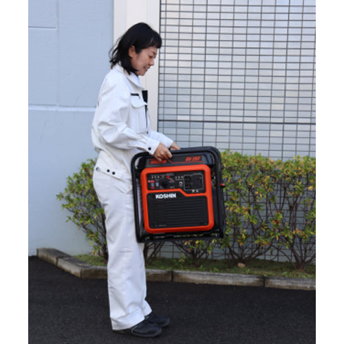 工進 AC100V/2.8kVA(DC12V) インバーター発電機 GV-28iF