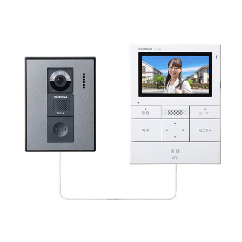 アイリスオーヤマ(IRIS OHYAMA) テレビドアホン TD-SM3010T-WSH