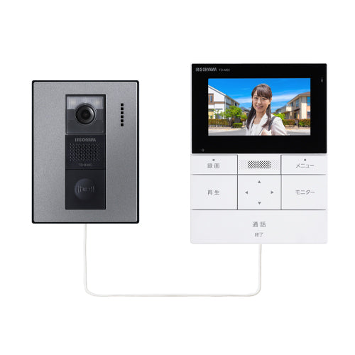 アイリスオーヤマ(IRIS OHYAMA) テレビドアホン(WiFi対応) TD-SM5030CT-BSH