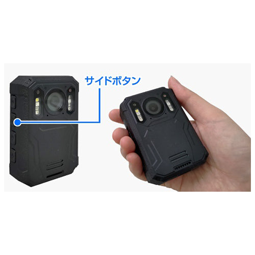 デルタ 128GB 【現場記録用】ボディカメラ(防水) D-2224