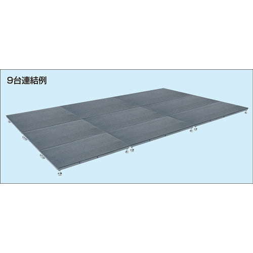 サカエ 900x450x100-120mm 低床作業台(連結式) SA-0945