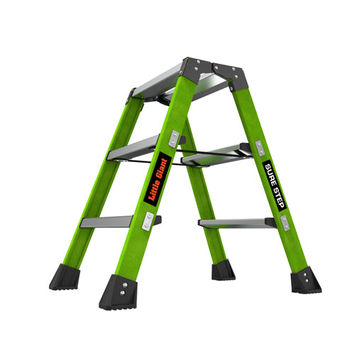 ESCO(エスコ) 0.66m/3段 脚立(広がり防止ストラップ付) EA905EE-1A