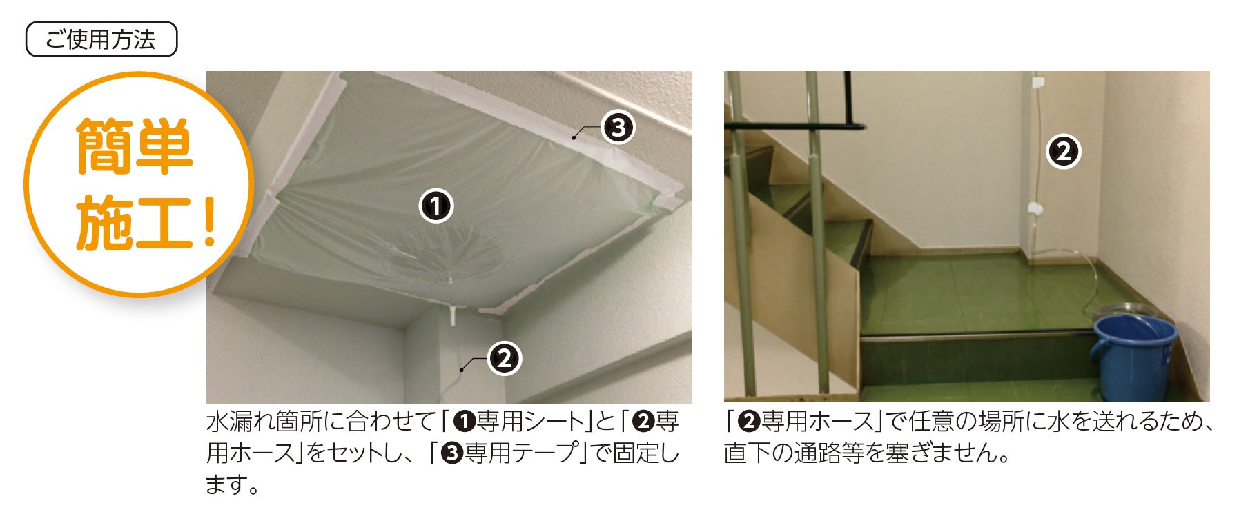 因幡電機産業(JAPPY) 水漏れ対策キット PTC-1-JP