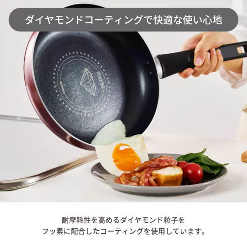 アイリスオーヤマ(IRIS OHYAMA) 20cm フライパン(IH対応) VDI-F20