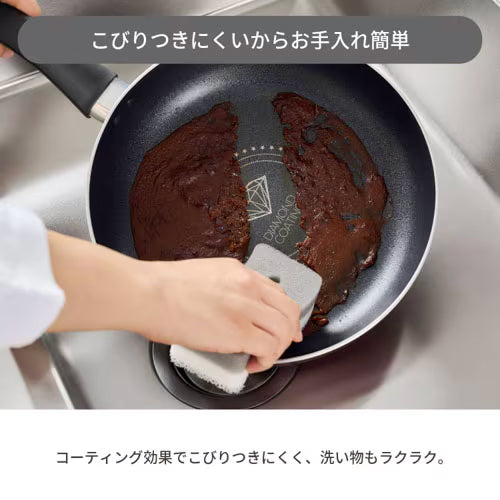 アイリスオーヤマ(IRIS OHYAMA) 20cm フライパン(IH対応) VDI-F20