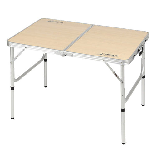 キャプテンスタッグ 900x600x600/370mm テーブル(折畳式/トランク型) UC-0517