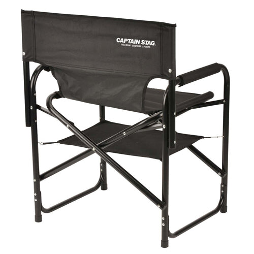 キャプテンスタッグ 620x480x800mm チェアー(ポータブル/ブラック) UC-1880