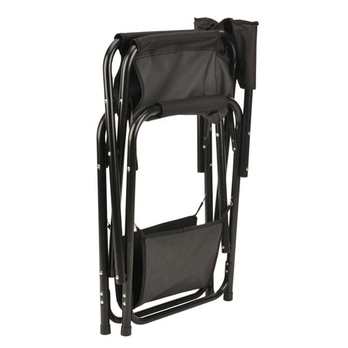 キャプテンスタッグ 620x480x800mm チェアー(ポータブル/ブラック) UC-1880